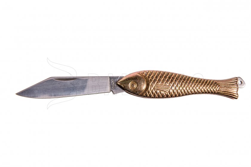 Couteau Mikov Fish gold