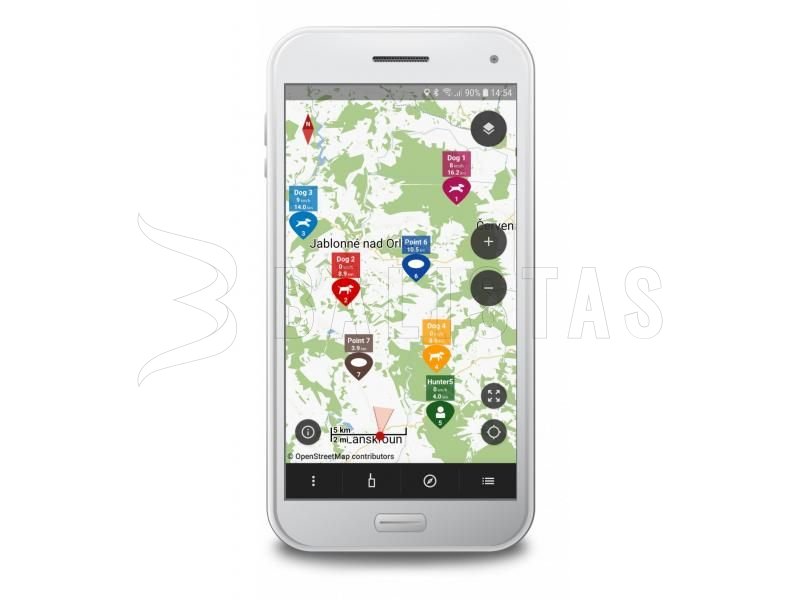 Collier pour traceur GPS Dogtrace DOG GPS X30