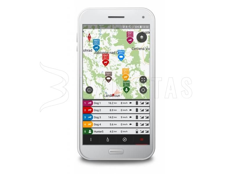 Collier pour traceur GPS Dogtrace DOG GPS X30