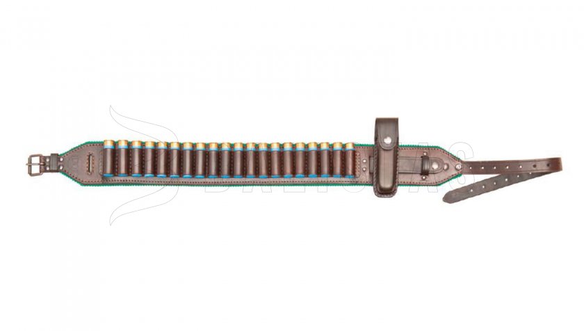 Ceinture porte-cartouches Zubíček pour fusil de chasse avec passant