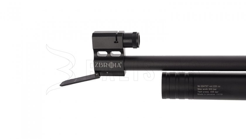 Carabine à air comprimé Zbroia Biathlon 4,5mm Marron