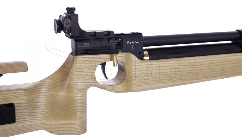 Carabine à air comprimé Zbroia Biathlon 4,5mm Marron