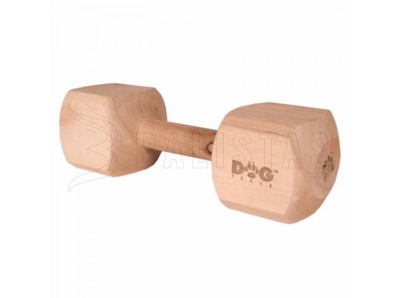 Haltère d’apport Dogtrace en bois 150g
