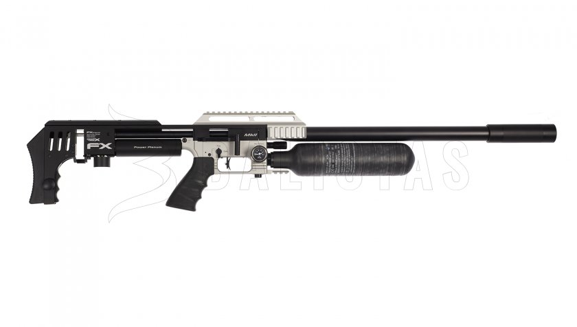 Carabine à air comprimé FX Impact MKII Sniper Edition, Power Plenum, Silver 6,35mm