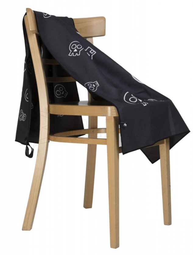 Serviette Zulu Light L 60x120cm skulls