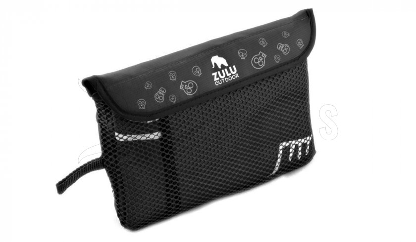 Serviette Zulu Light XL 85x150cm skulls