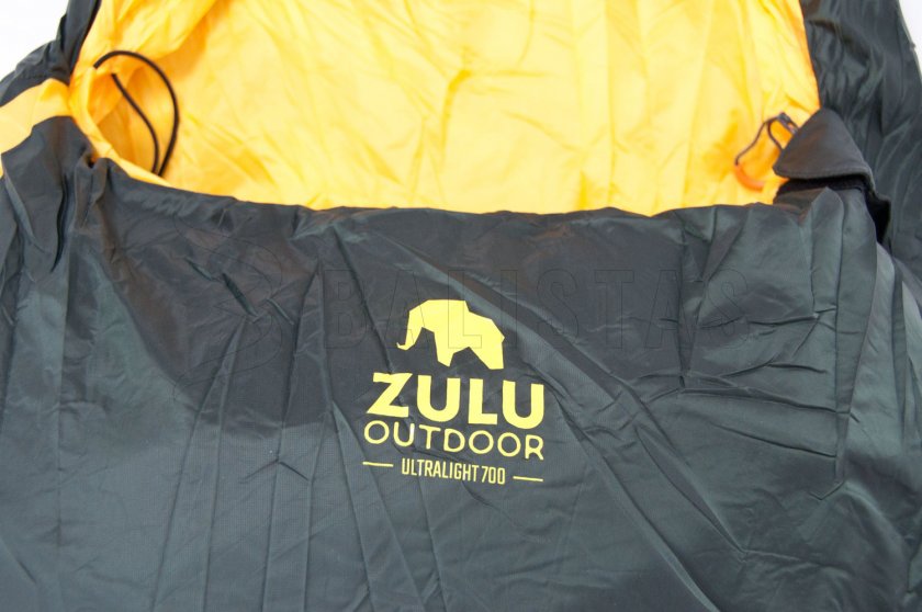 Sac de couchage Zulu Ultralight 900 175cm noir