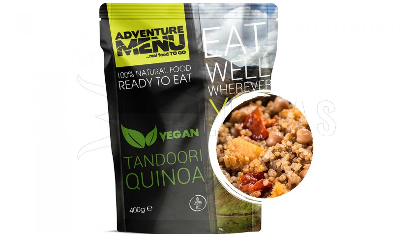 Menu Tandoori Quinoa Adventure
