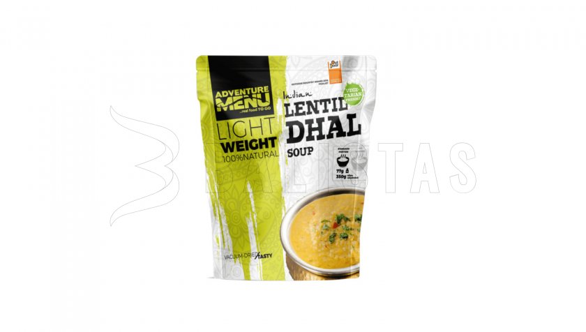 Dhal aux lentilles Adventure Menu Lightweight
