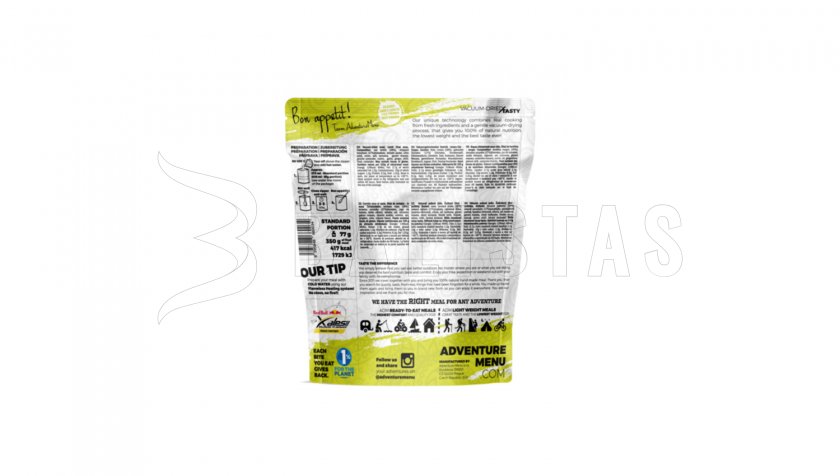 Dhal aux lentilles Adventure Menu Lightweight