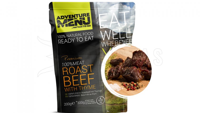 Bœuf rôti au thym Adventure Menu