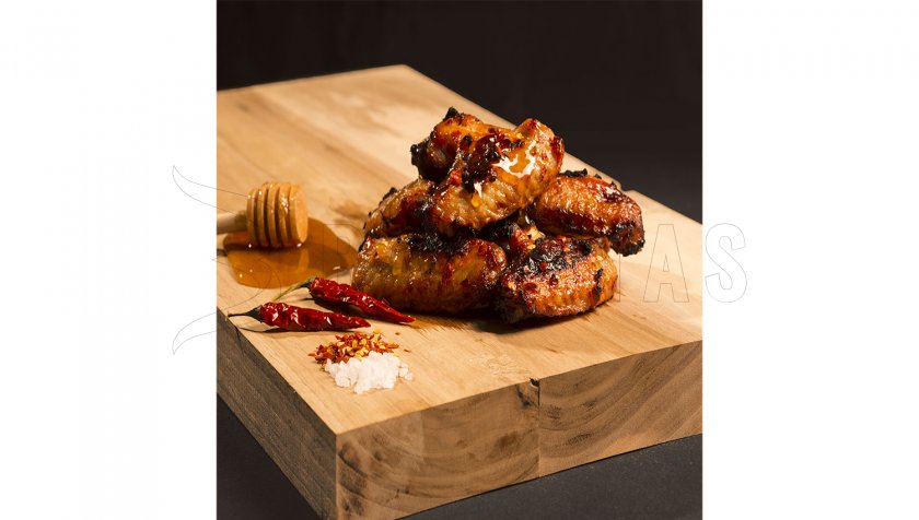 Ailes de poulet au miel et chili Adventure Menu