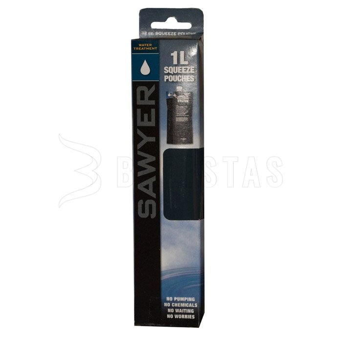 Bouteille pliable Sawyer 1l - lot de 3