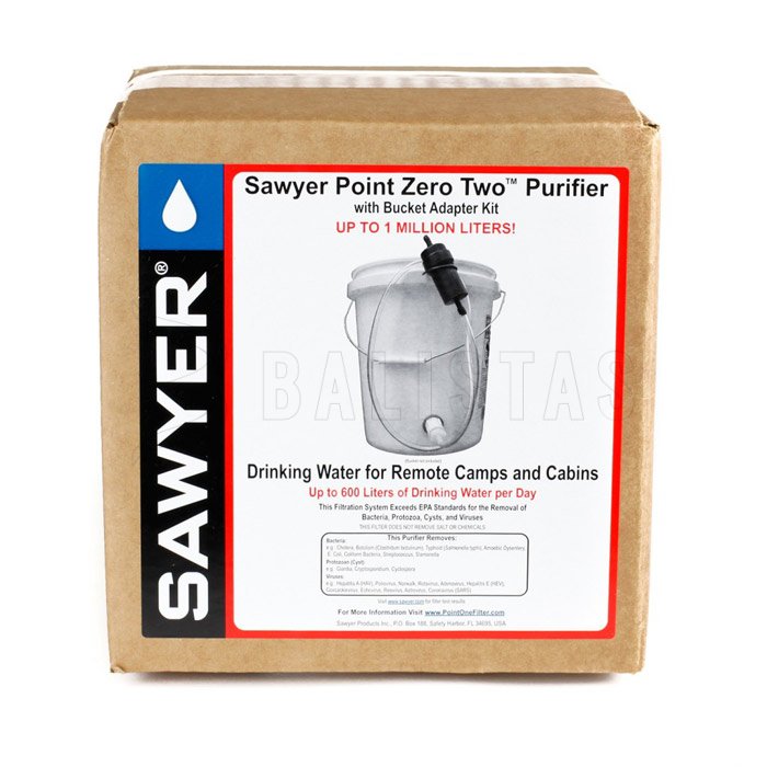 Kit d’assemblage de purificateur Sawyer Bucket Purifier pour eau