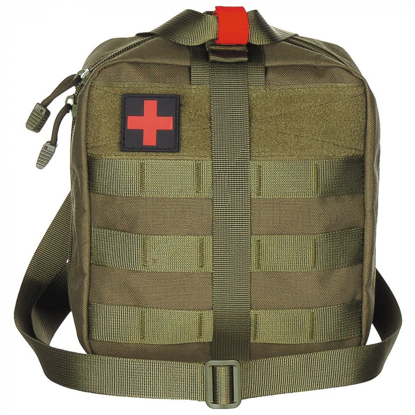 Grande trousse de secours Molle verte
