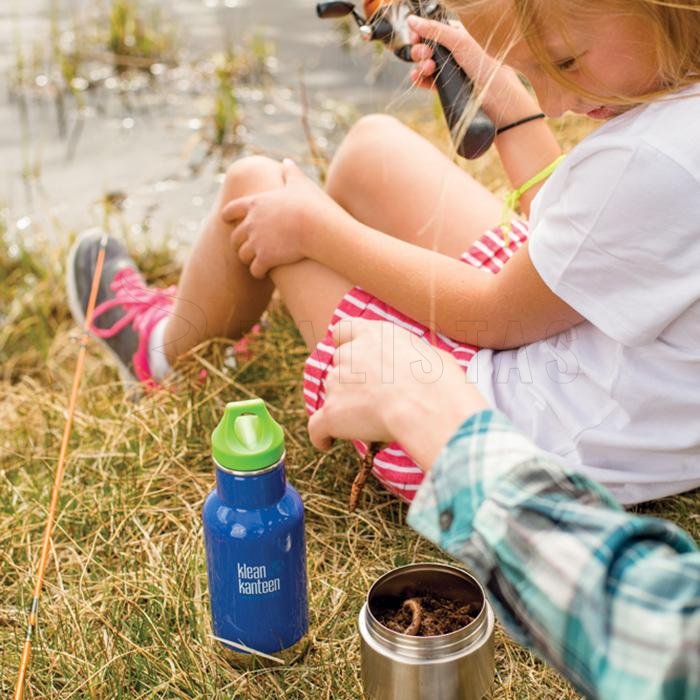 Thermos enfant Klean Kanteen Classic Loop 355ml inox