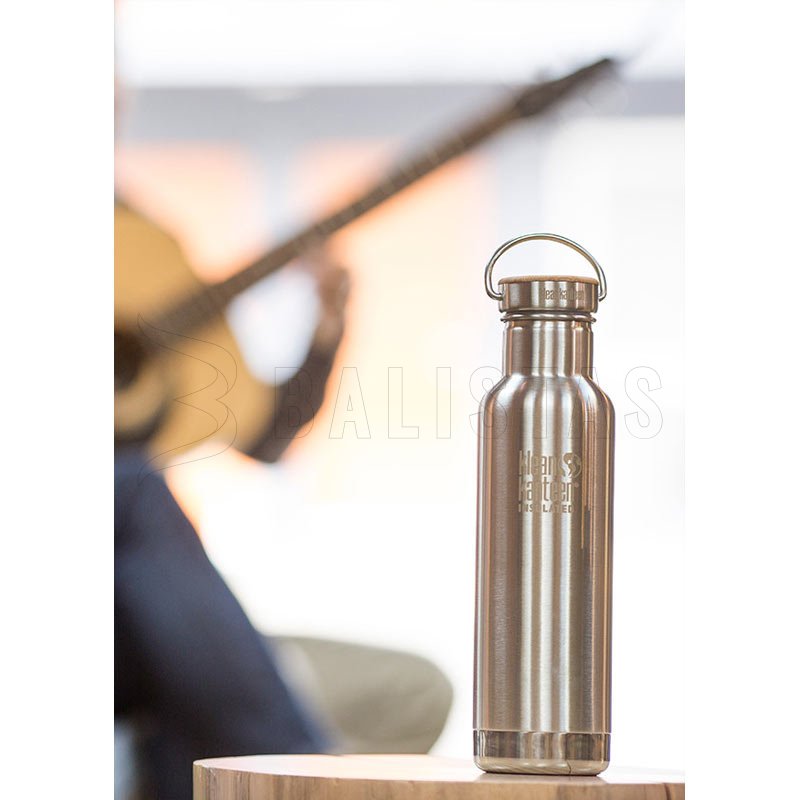 Bouteille isotherme Klean Kanteen Reflect Bamboo 592ml