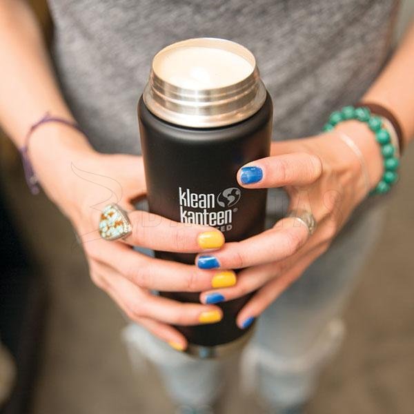 Thermos Klean Kanteen Wide Loop 592ml acier inoxydable