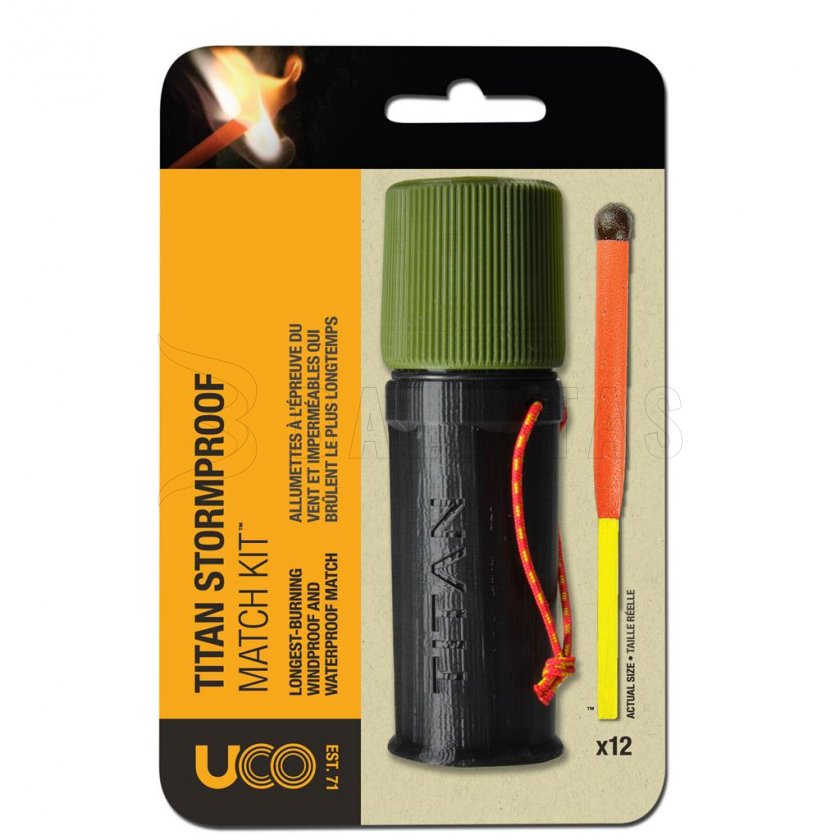 UCO Titan Stormproof Match Kit 12pcs