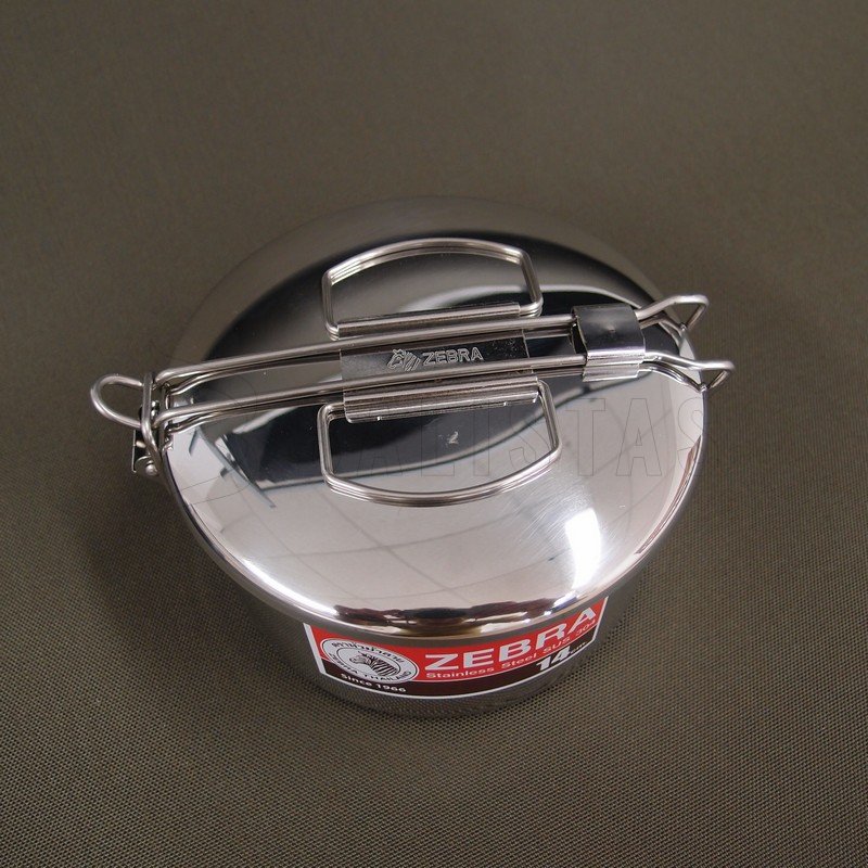 Pot de camping zébré 14cm