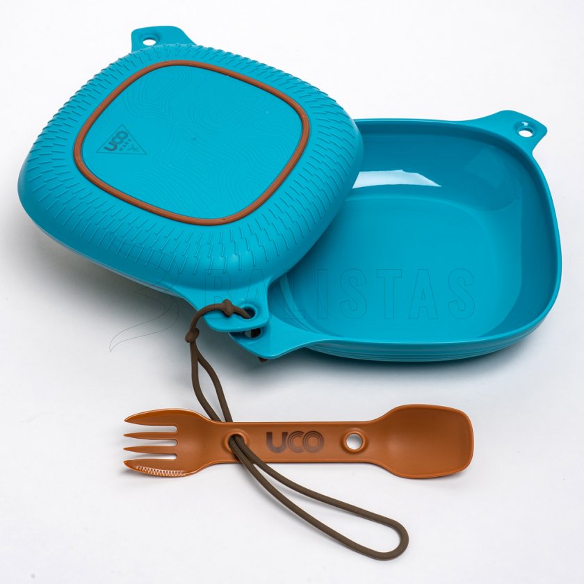 Set de table UCO Mess Kit 4 pièces bleu