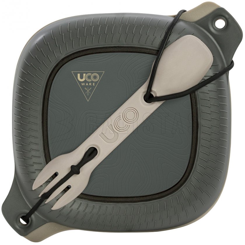 Set de table UCO Mess Kit 4 pièces gris
