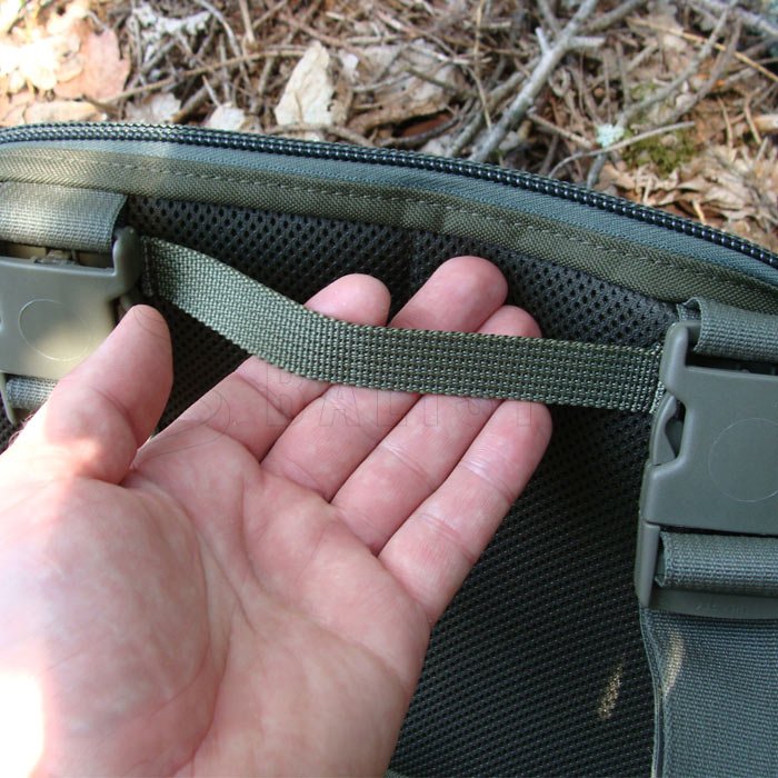 Jubö Front Bag Survival noir