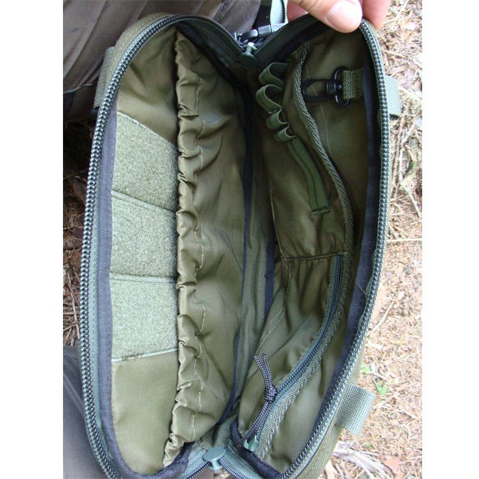 Jubö Front Bag Survival noir