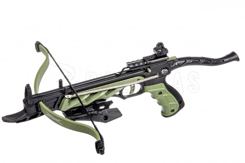Arbalète pistolet Beast Hunter Aligator Green 80lbs