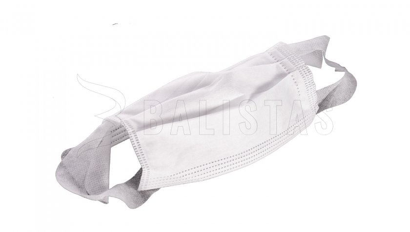 Masque jetable blanc
