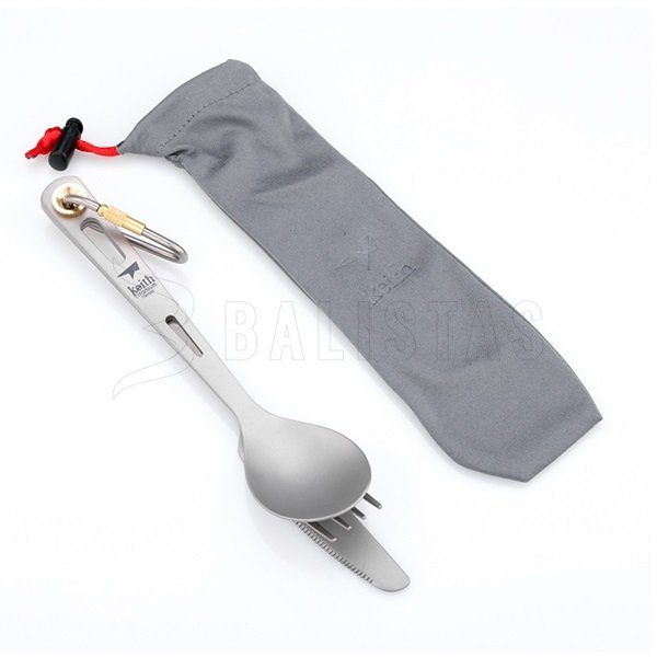 Set de couverts en titane Keith Cutlery Set