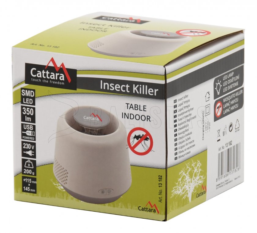 Lampe USB et piège à insectes Cattara Table Indoor