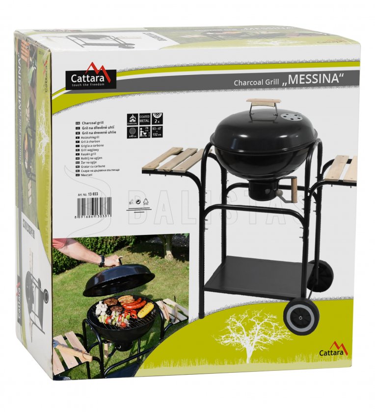 Barbecue au charbon de bois Cattara Messina