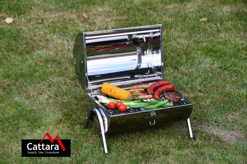 Gril de table au charbon de bois Cattara Double