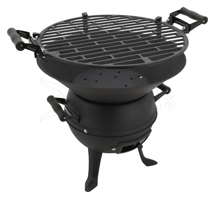 Barbecue au charbon de bois en fonte Cattara Brindisi 35cm