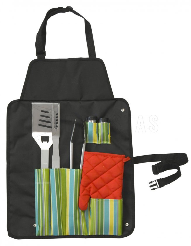 Set d'outils de barbecue Cattara 7pcs