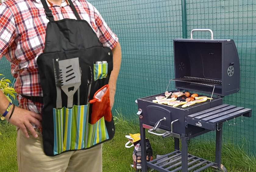 Set d'outils de barbecue Cattara 7pcs