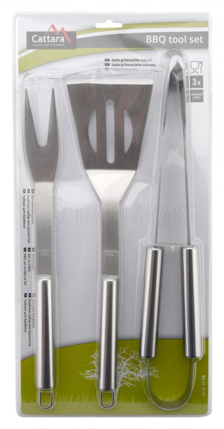 Outils de grillade Cattara BBQ set 3pcs