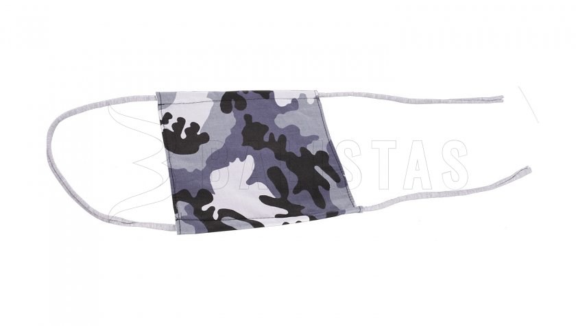 Masque en coton hiver Camo carré