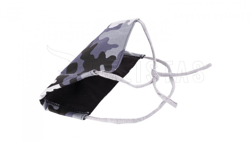 Masque en coton hiver Camo carré