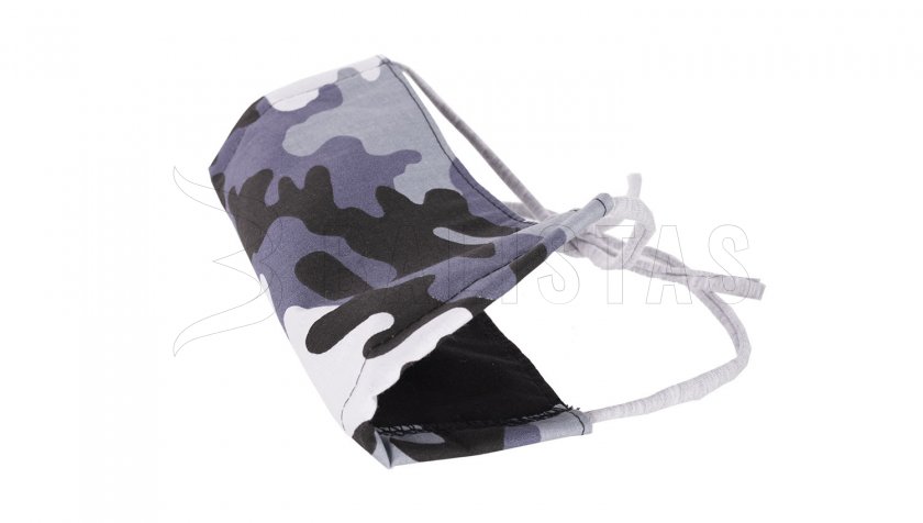 Masque en coton hiver Camo carré