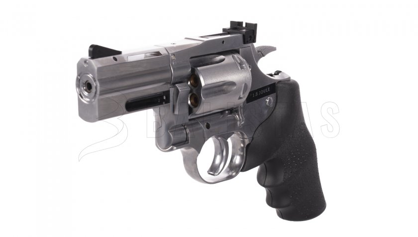 Revolver à air comprimé ASG Dan Wesson 715 2,5" silver à billes