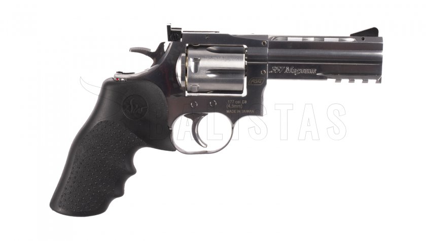 Revolver à air comprimé ASG Dan Wesson 715 4" silver diabolo