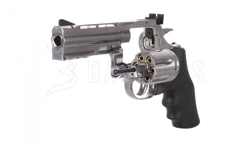 Revolver à air comprimé ASG Dan Wesson 715 4" silver diabolo