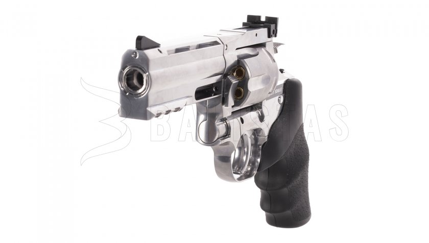 Revolver à air comprimé ASG Dan Wesson 715 4" silver diabolo
