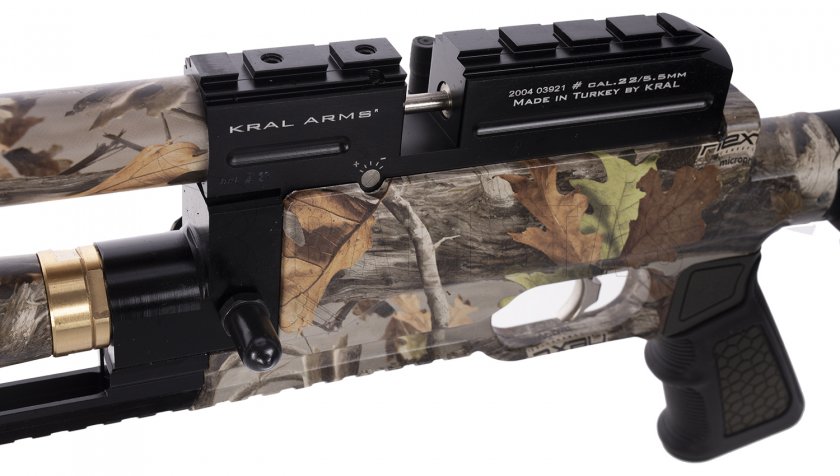 Carabine à air comprimé Kral Arms Puncher Jumbo Dazzle Camo 5,5mm