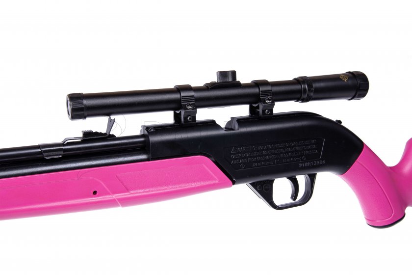 Carabine à air comprimé Crosman Pumpmaster 760 SET 4,5mm rose