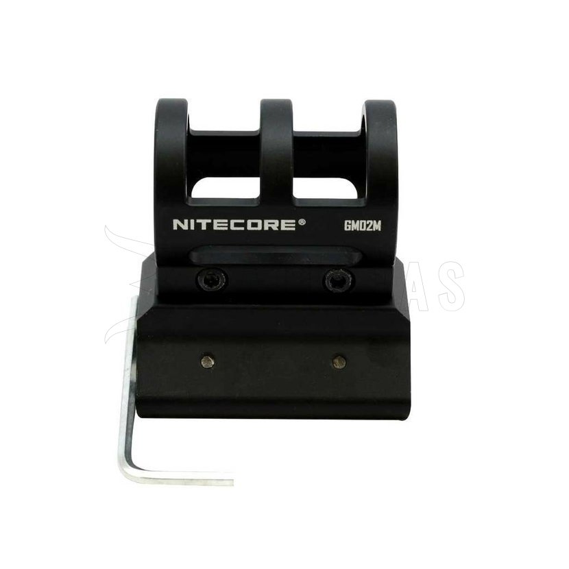 Fixation magnétique du canon Nitecore