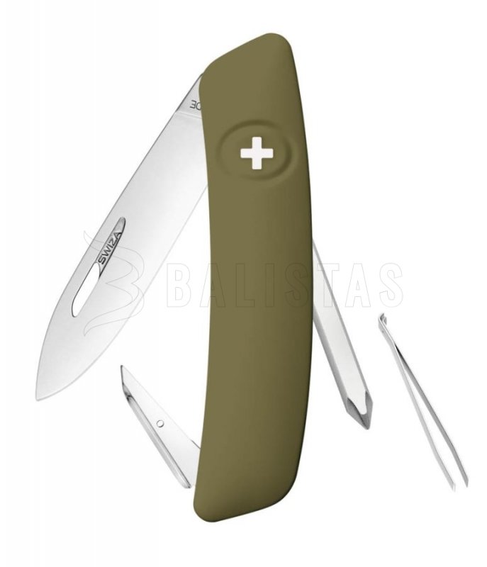 Couteau de poche suisse Swiza D02 olive