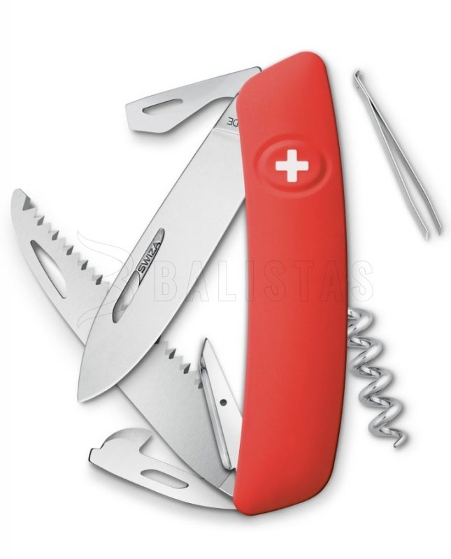 Couteau de poche suisse Swiza D05 rouge